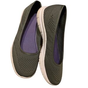 Gray Slip On Casual Shoes